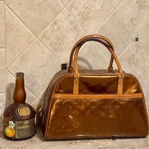 Louis Vuitton Monogram Vernis Tompkins Square Bronze Bag
